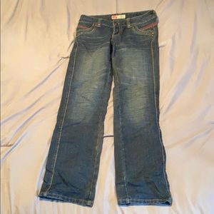 F5 turbo jeans used jeans size 29x32 fast ship